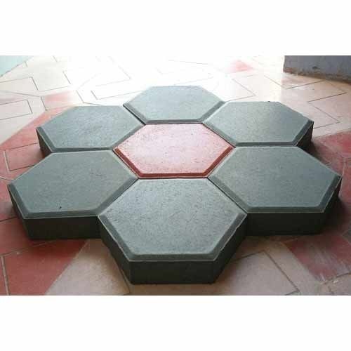 Hexagonal paver block design